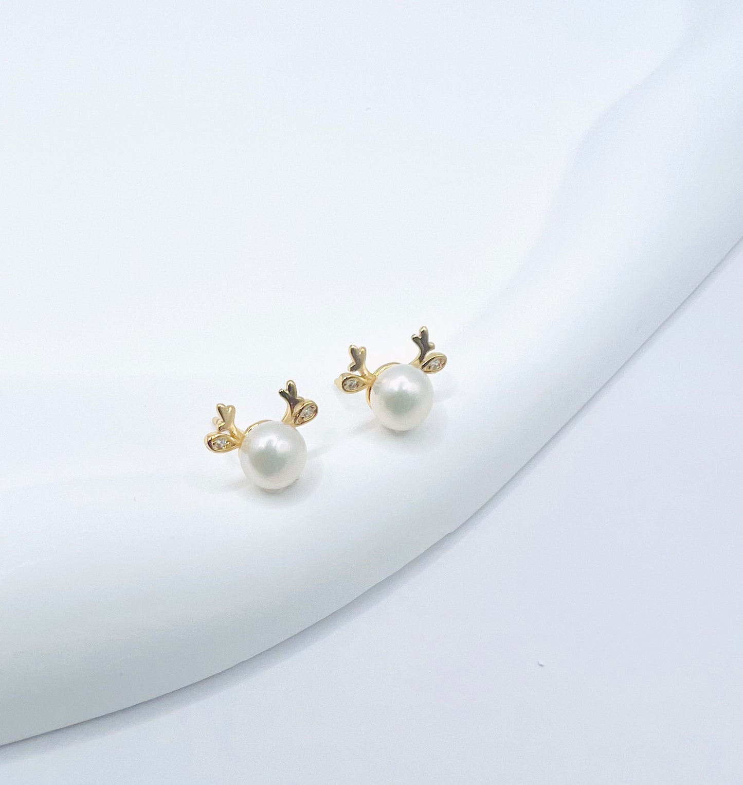 ALMA 6.5-7mm FRESHWATER PEARL EARRINGS