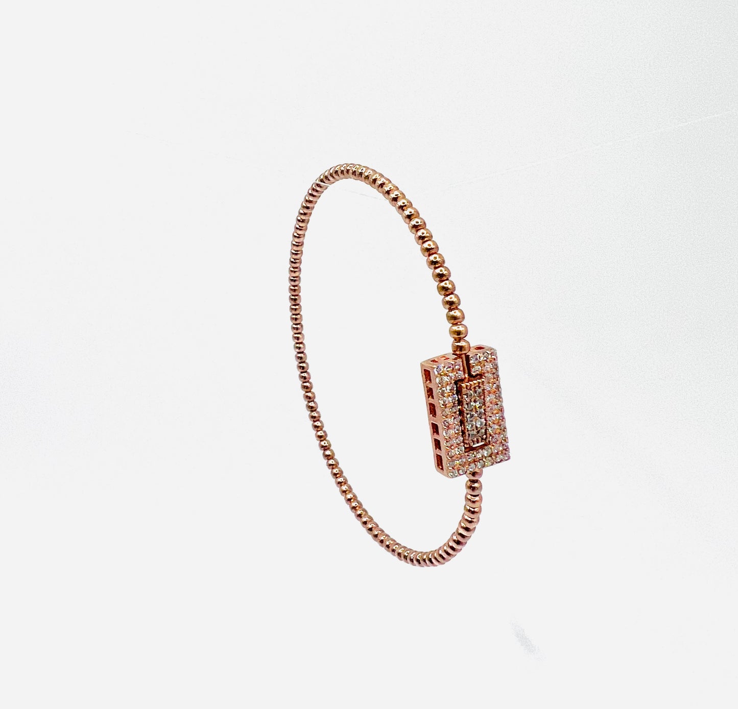 Reagan Bangle - Rose Gold