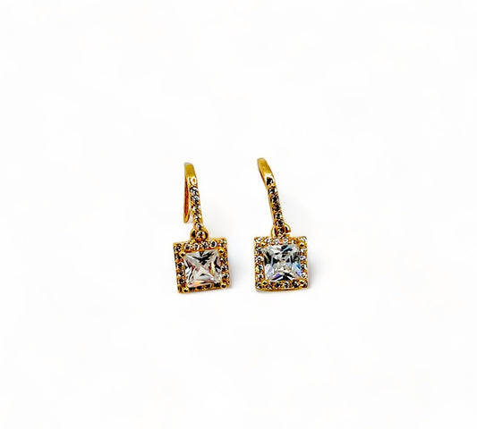 SASA Drop Earrings - Gold