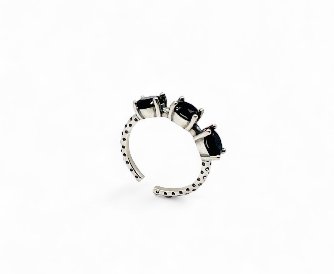 MELANY SILVER RING