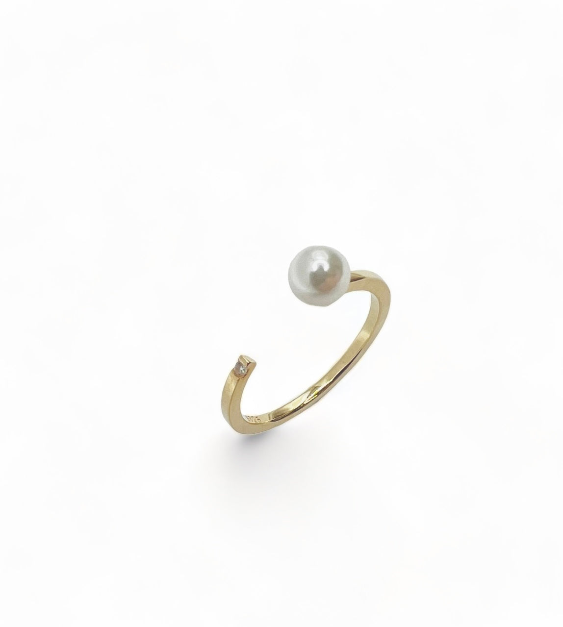 Willa Pearl Ring - Gold