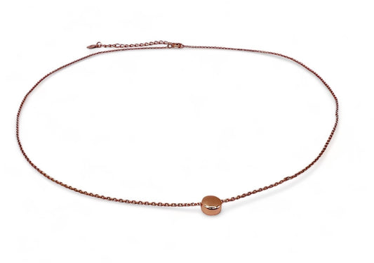 INAYA Dot Necklace - Rose Gold