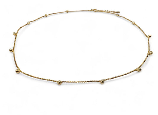 Nina Dot Necklace - Gold