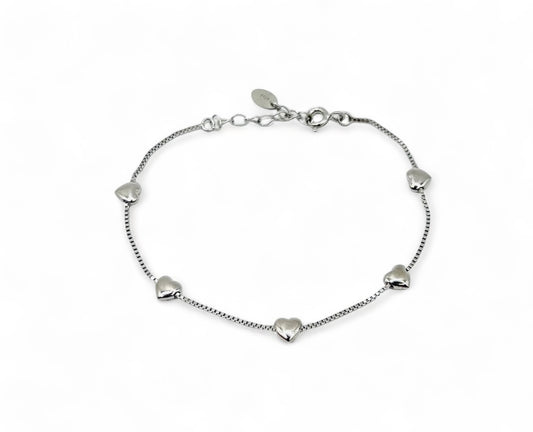 Lilah Heart Bracelet