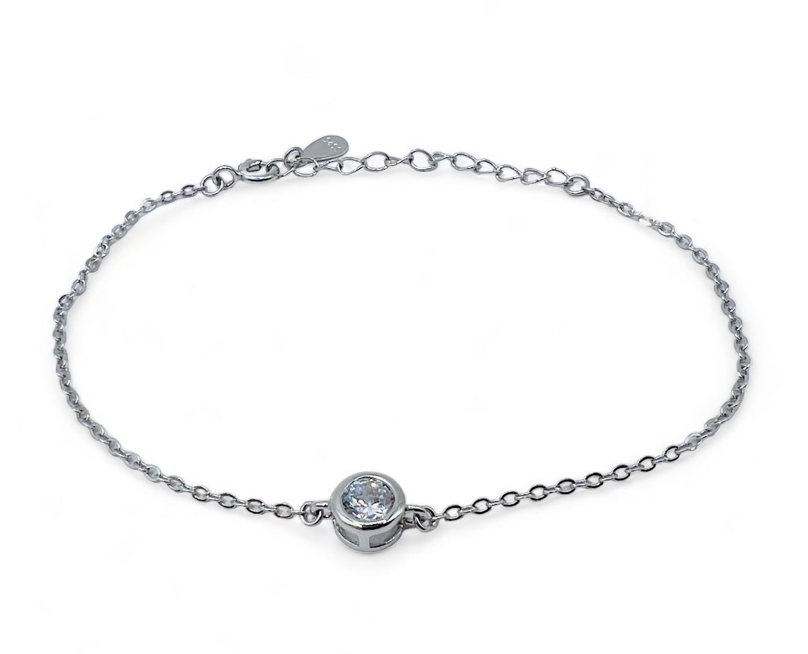 Gemma Bracelet - Silver