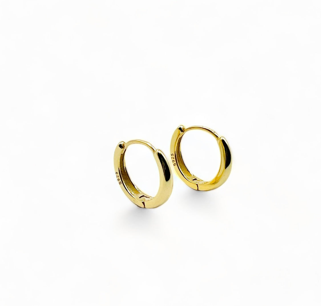 Nora Hoop Earrings - Gold (small)