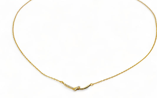 Liliana Knot Necklace - Gold