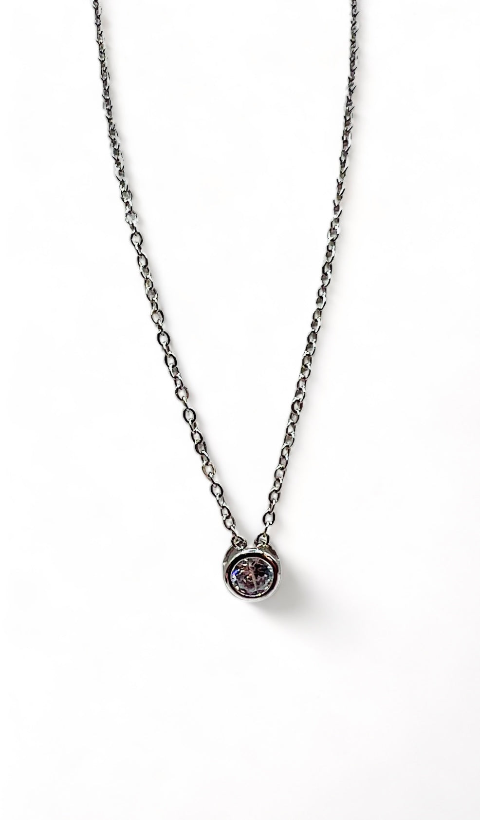 Tessa Necklace - Silver