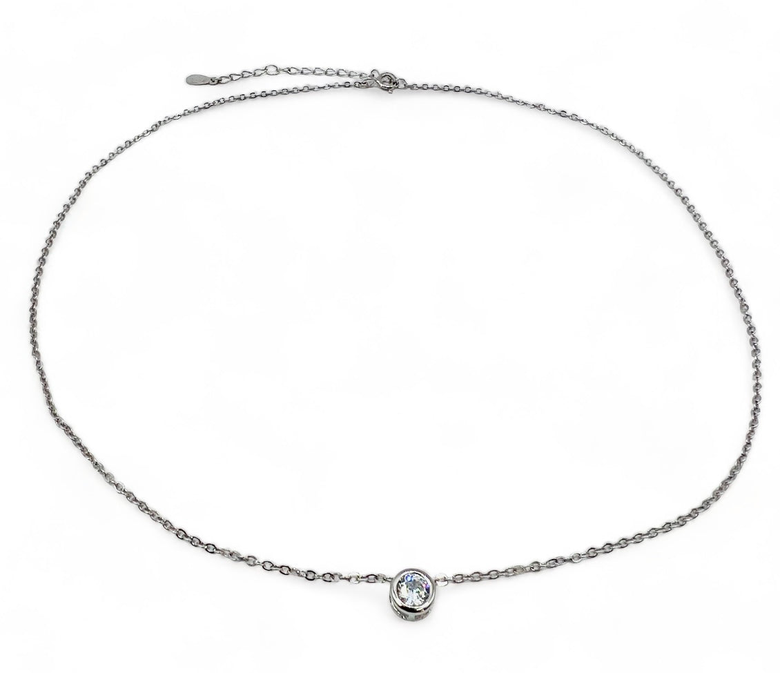 Tessa Necklace - Silver