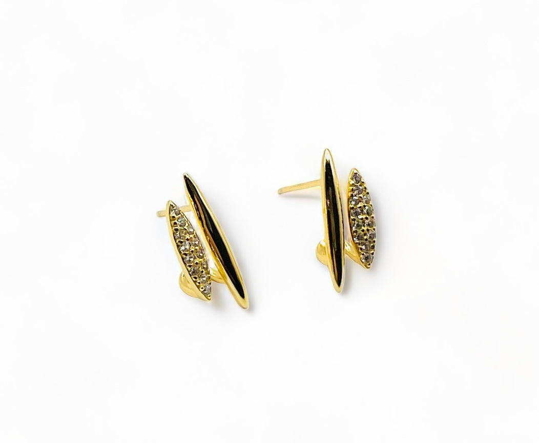 Tana Earrings -Gold