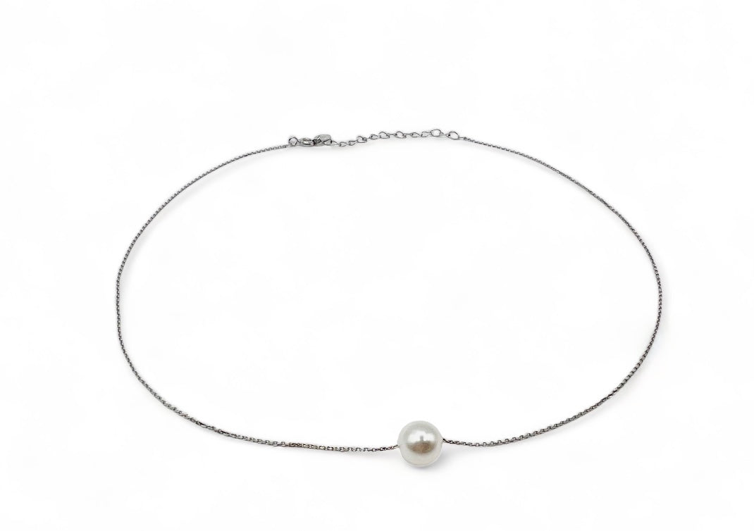 Lena Pearl Necklace - White Water Pearl