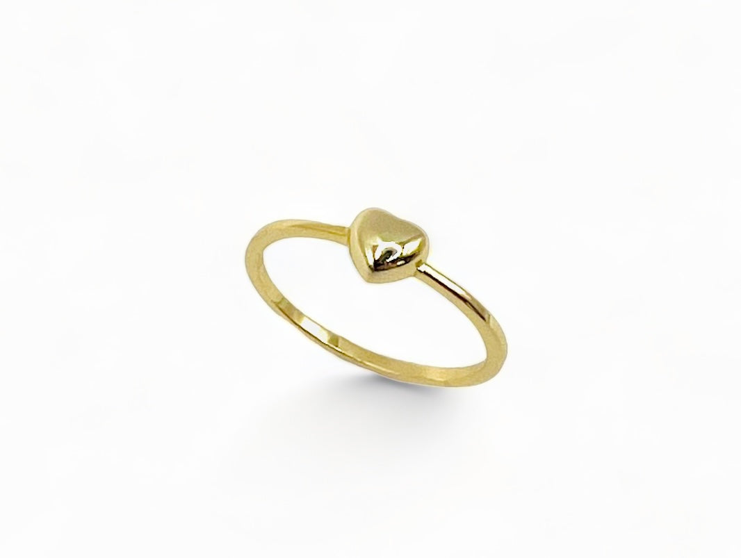 ZORA HEART RING - GOLD PLATED