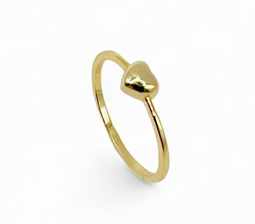 ZORA HEART RING - GOLD PLATED